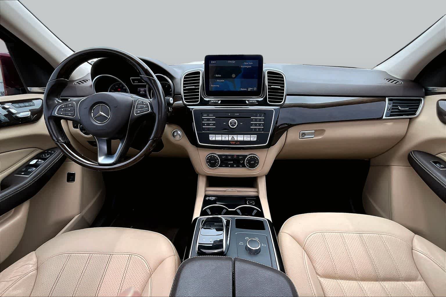 Used 2016 designo Cardinal Red Metallic Mercedes-Benz GLE 350 image 16