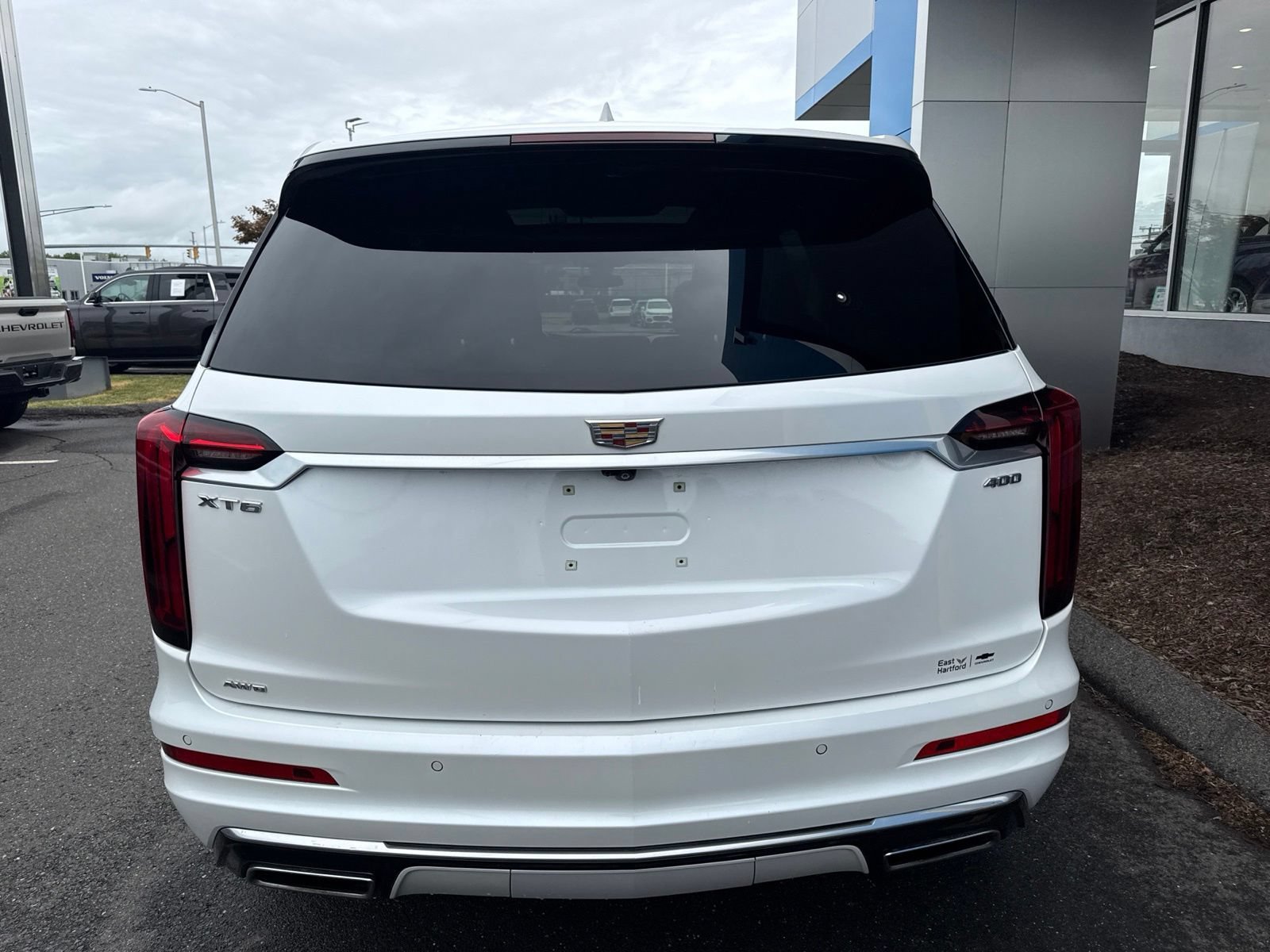 Used 2020 CRYSTAL WHITE TRICOAT Cadillac AWD Premium Luxury image 7
