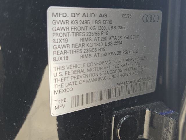 Used 2025 Black Audi 2.0T Premium image 39