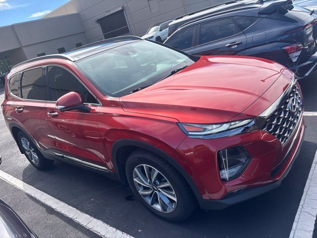 Used 2020 Lava Orange Hyundai Limited image 6