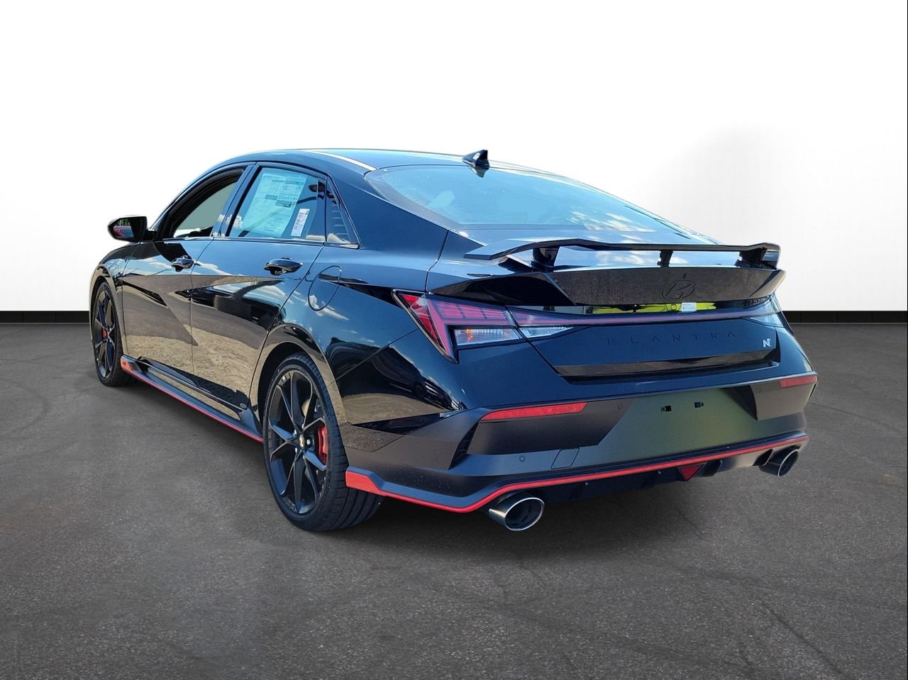 New 2026 Abyss Black Hyundai Sedan image 3