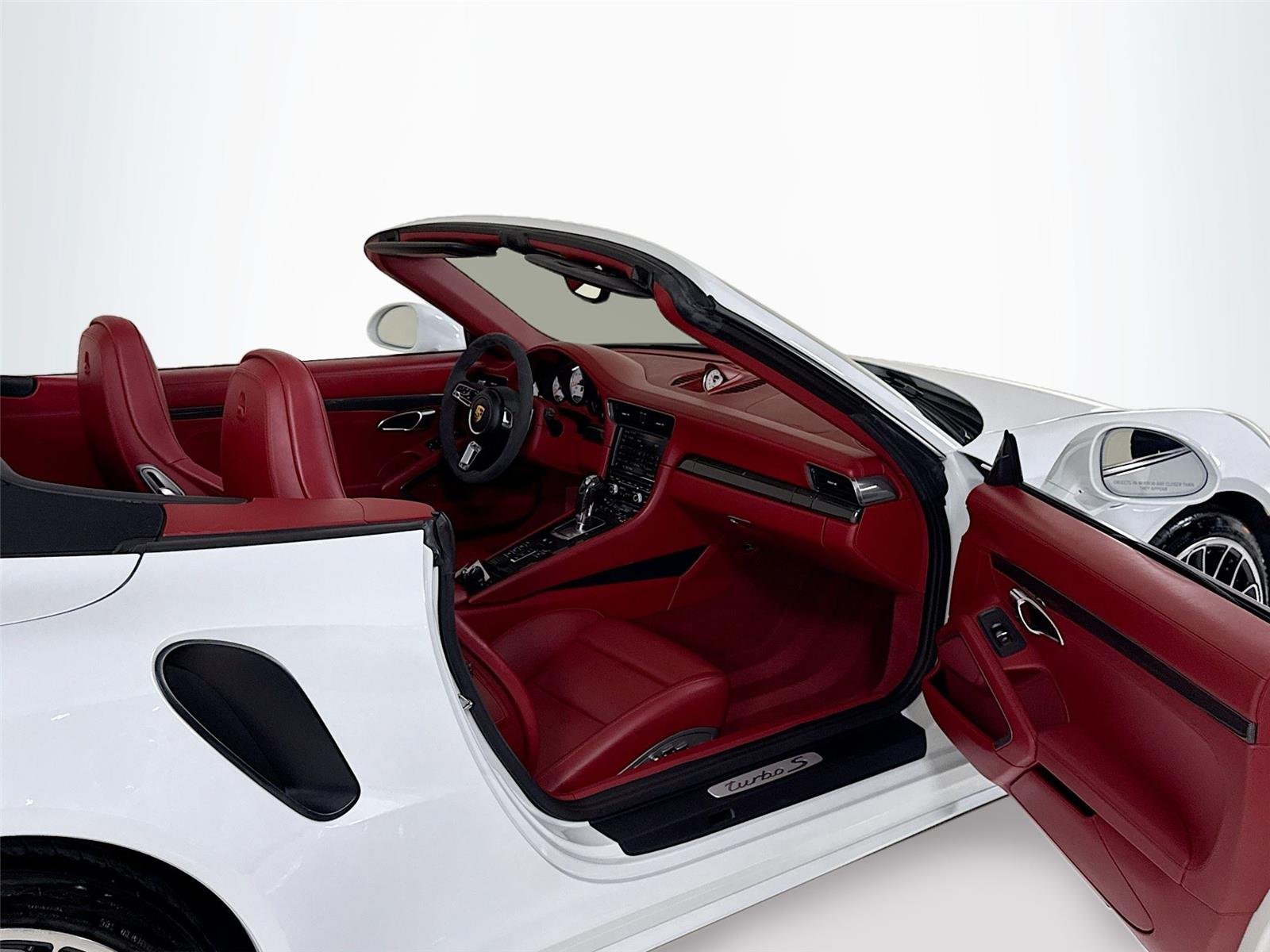Used 2015 White Porsche Turbo S Cab image 30