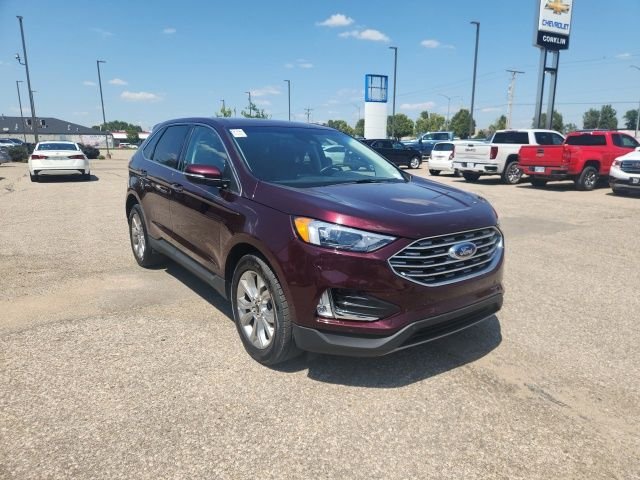 Used 2024 Red Ford Titanium image 3