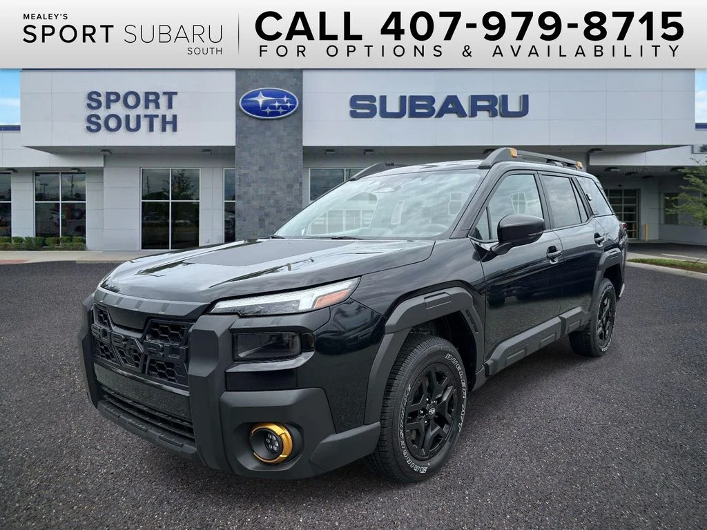 New 2026 CRYSTAL BLACK SILICA Subaru Wilderness image 7