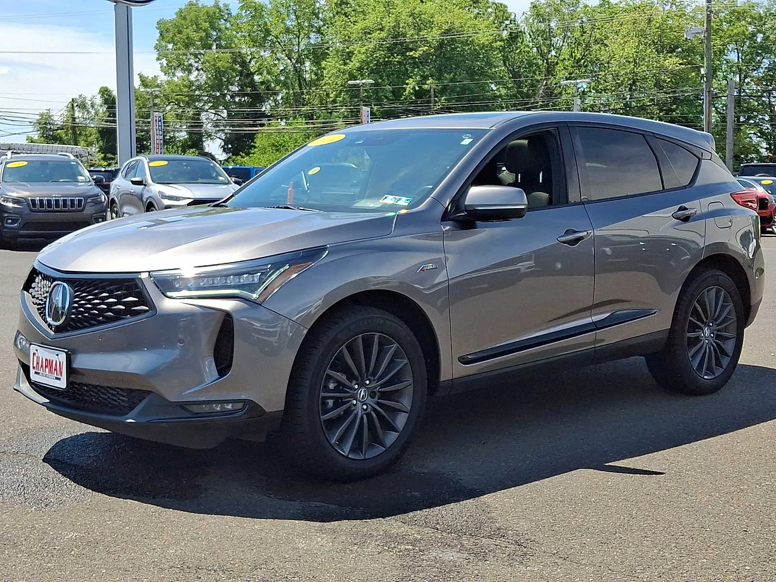 Used 2024 Liquid Carbon Metallic Acura w/A-Spec Advance Package image 3