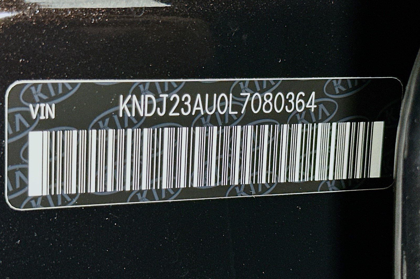 Used 2020 Cherry Black Kia LX image 24