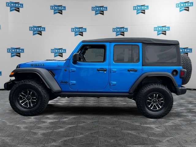 Certified Used 2025 Blue Jeep Willys image 3