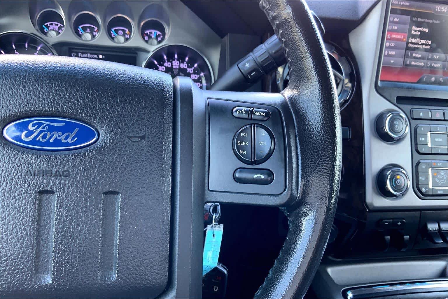 Used 2015 White Platinum Metallic Tri-Coat Ford Platinum image 24