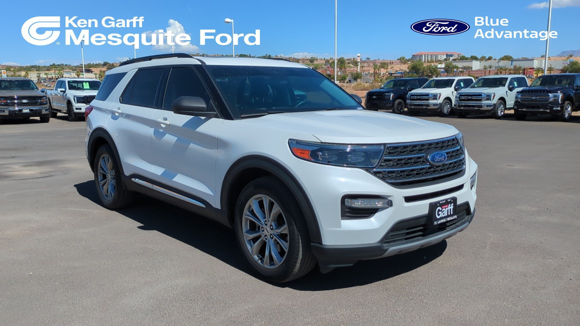 Pre-Owned 2024 Ford Explorer XLT Sport Utility in Mesquite