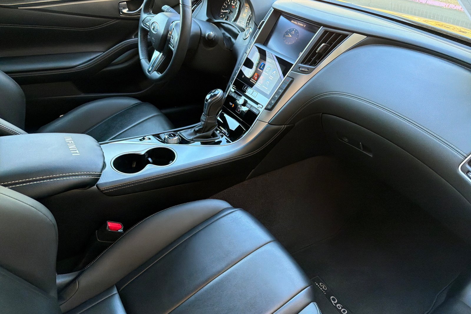Used 2022 Black Obsidian INFINITI PURE image 14