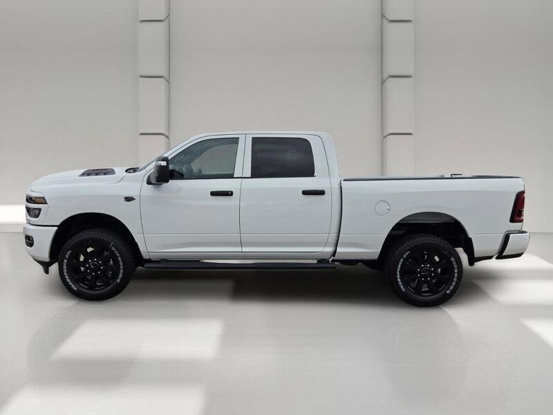New 2027 Bright White Clear-Coat Paint RAM BLACK EXPRESS 4X4 CREW CAB 6