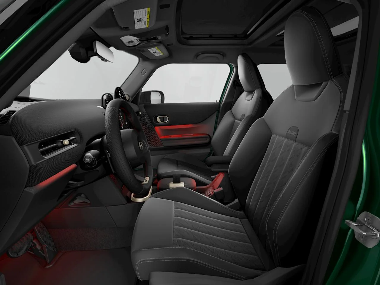 New 2027 British Racing Green IV Metallic MINI ICONIC image 6