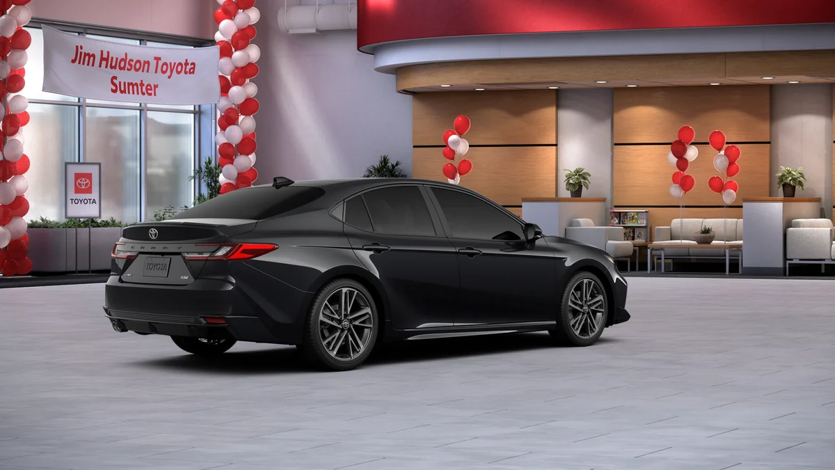 New 2026 Midnight Black Metallic Toyota XSE image 63