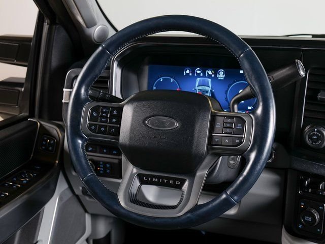 Used 2024 White Metallic Ford Limited image 12