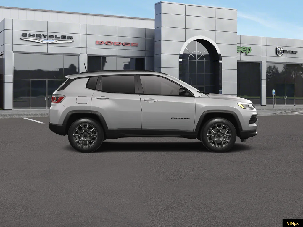 New 2026 Silver Zynith Metallic Clear-Coat Exterior Paint Jeep Latitude image 8