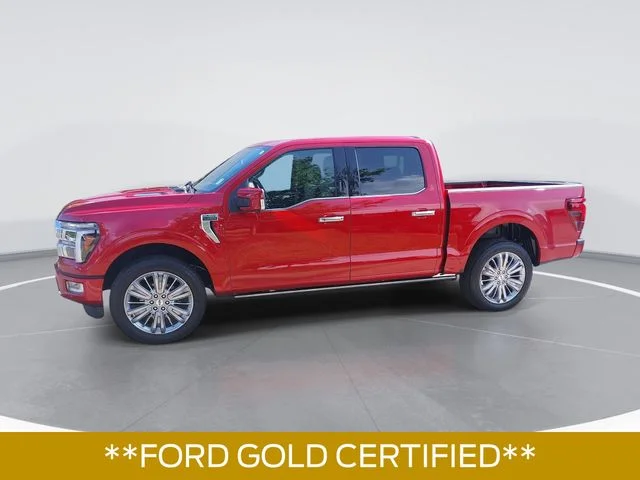 Used 2024 Red Ford Platinum image 2
