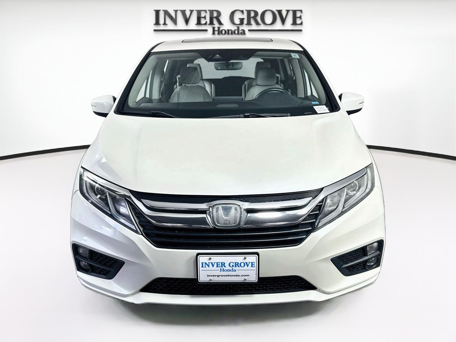 Used 2018 Honda Odyssey EX-L with VIN 5FNRL6H73JB055919 for sale in Inver Grove Heights, Minnesota