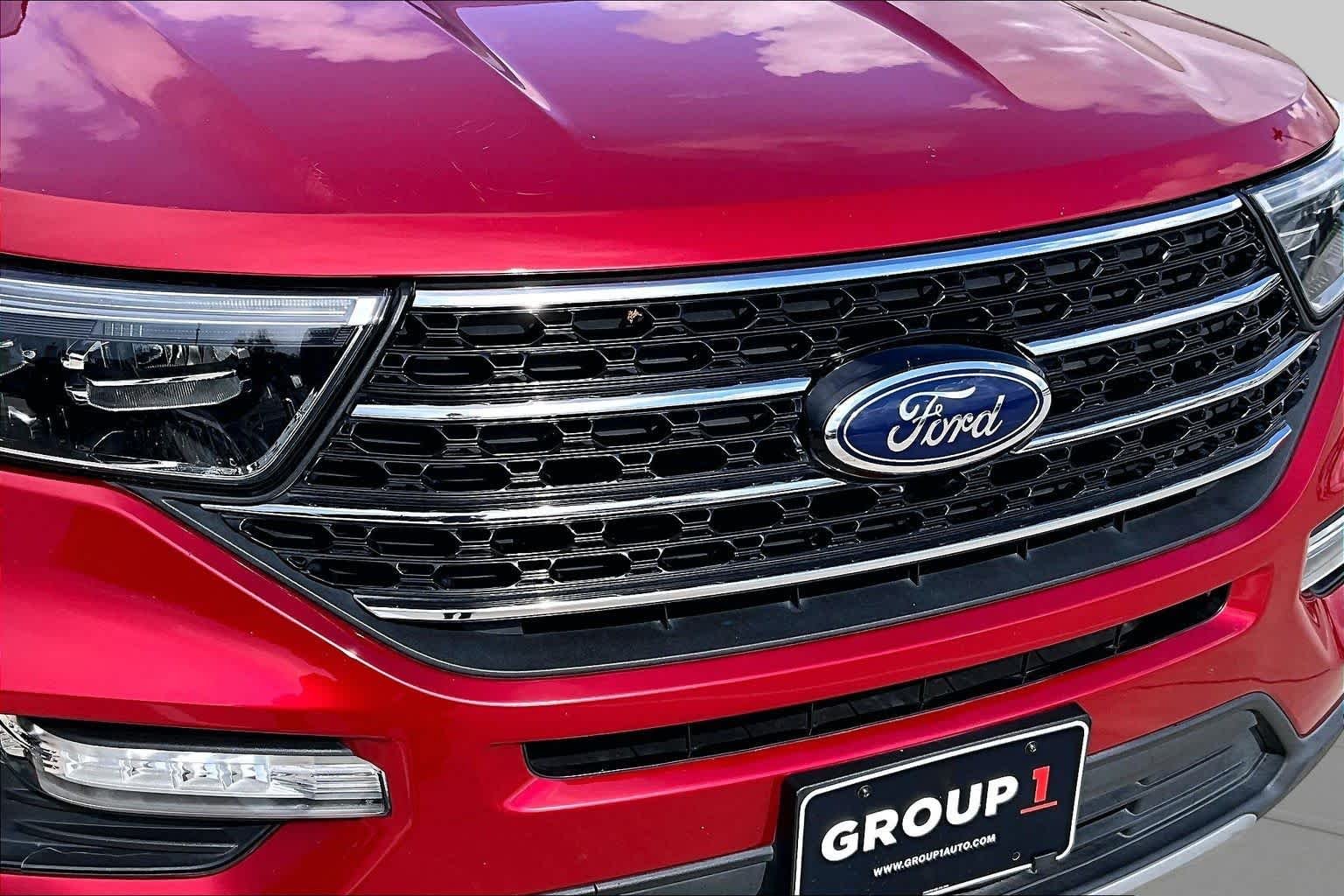 Used 2020 Rapid Red Metallic Tinted Clearcoat Ford XLT image 28