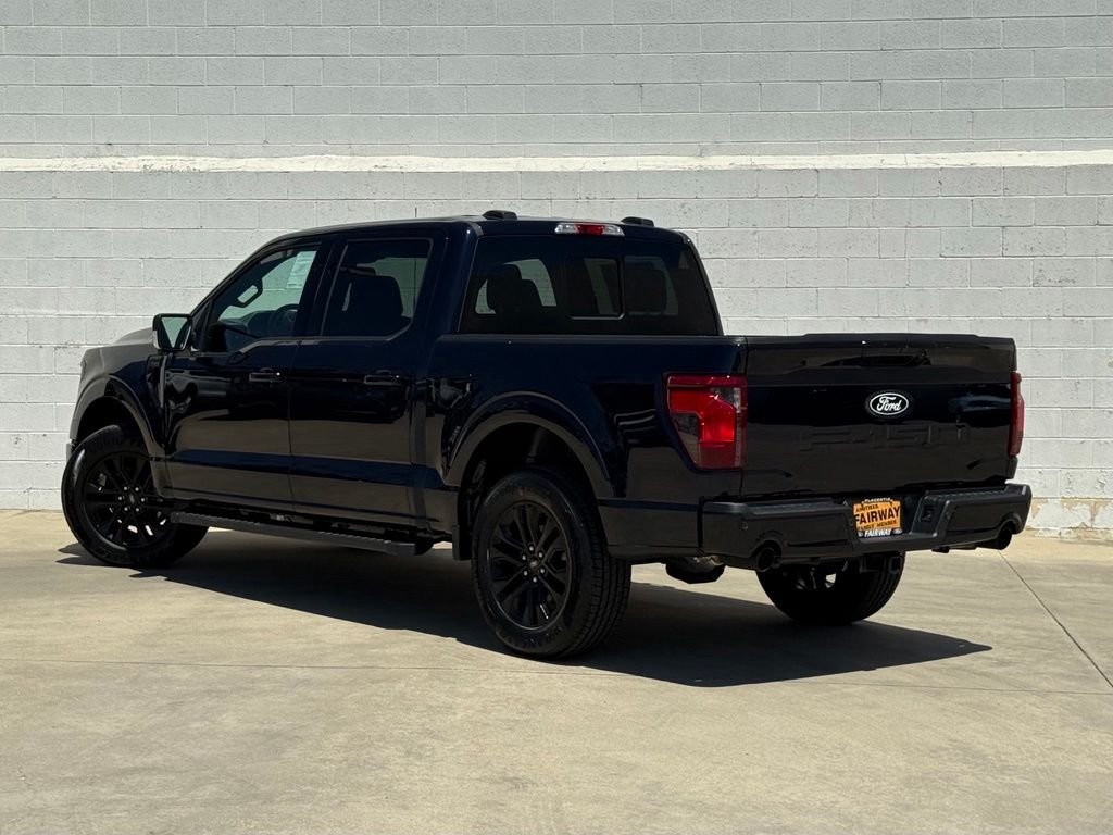 New 2026 Antimatter Blue Metallic Ford XLT image 3