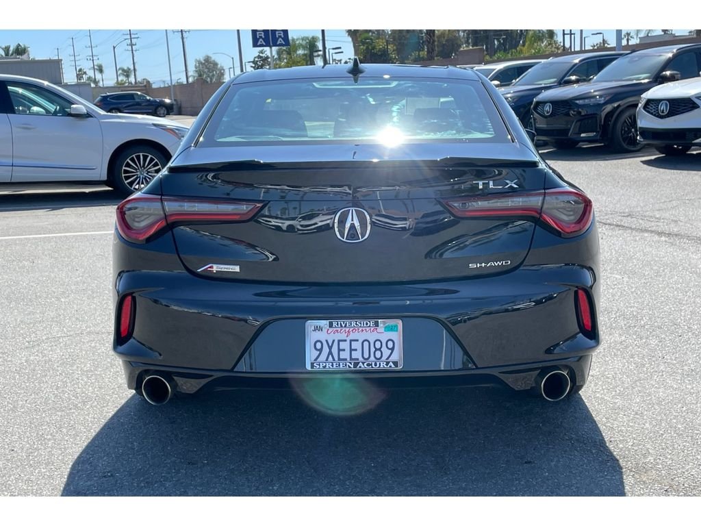 Used 2025 Majestic Black Pearl Acura w/A-Spec Package image 4