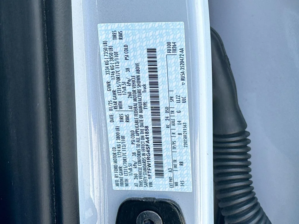 Certified Used 2025 White Ford Raptor image 35