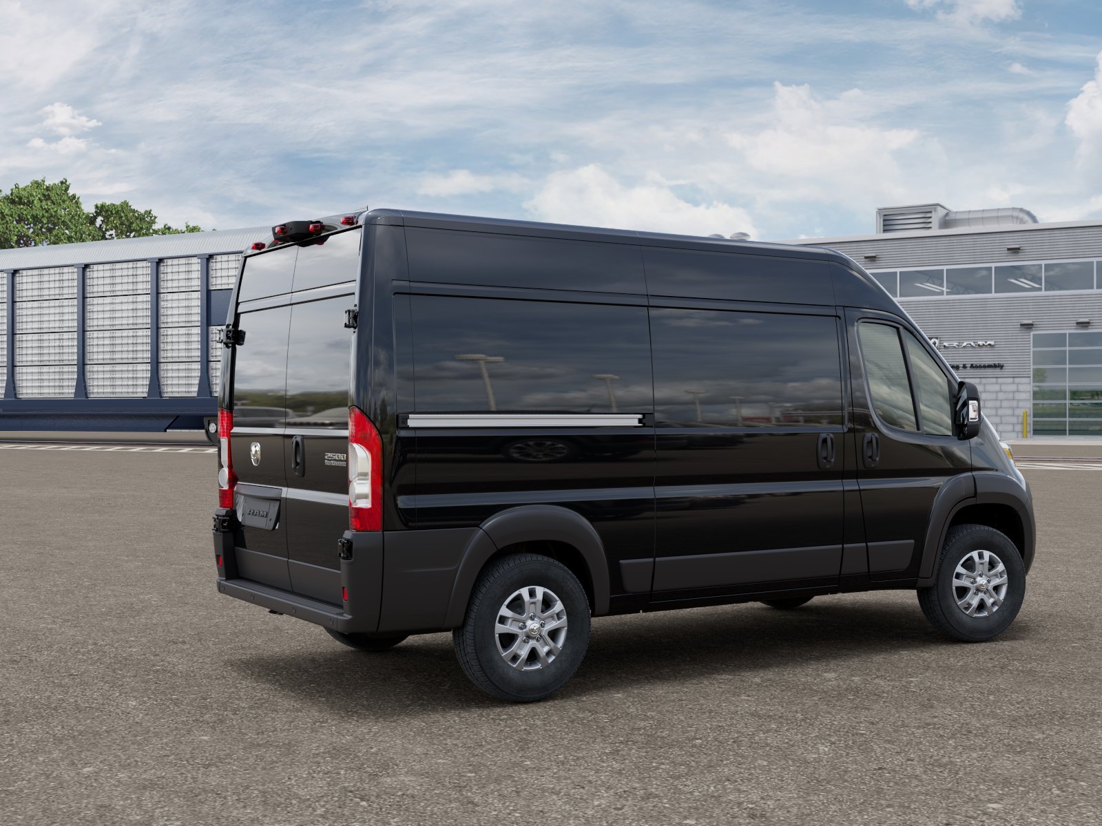 New 2026 Black Clear-Coat Exterior Paint RAM High Roof image 2