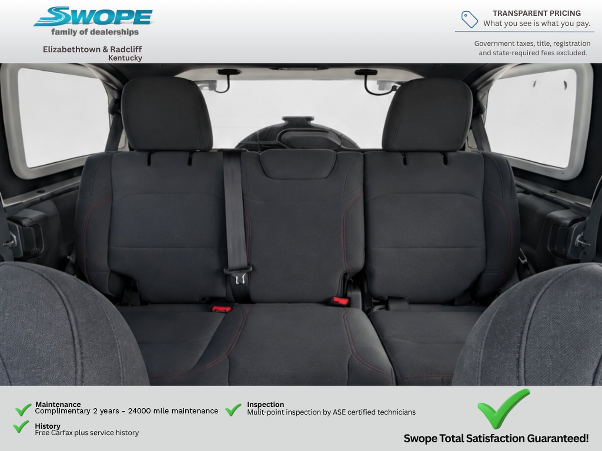 Used 2024 Anvil Clear Coat Jeep Rubicon image 14