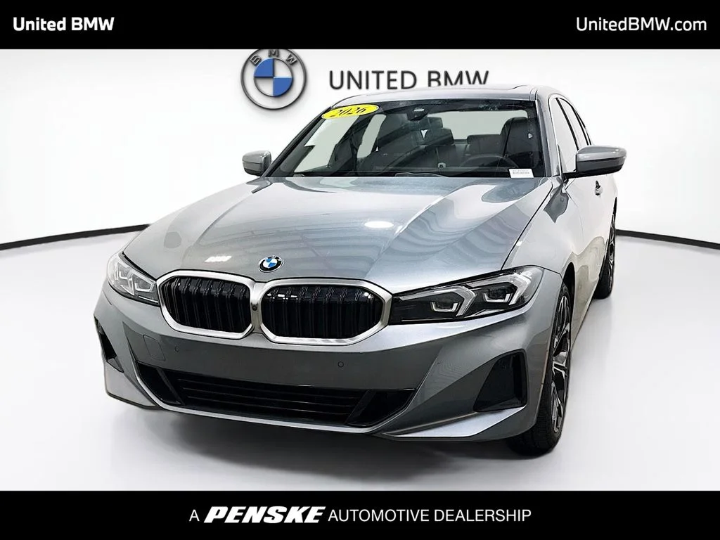 Certified Used 2026 Skyscraper Grey Metallic BMW 330i image 1