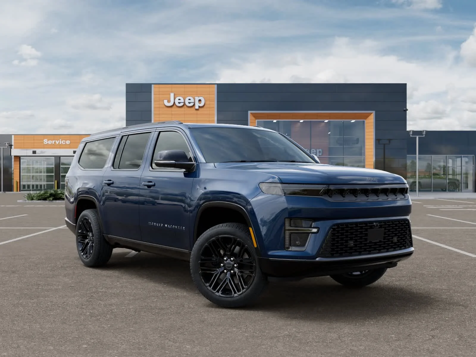 New 2026 Fathom Blue Pearlcoat Jeep Limited Reserve image 5