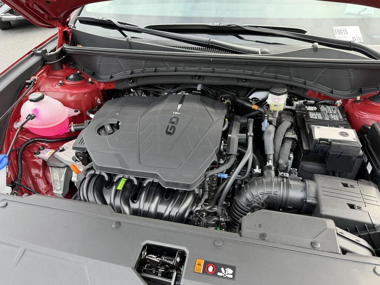 New 2026 Ultimate Red Hyundai SEL FWD image 8