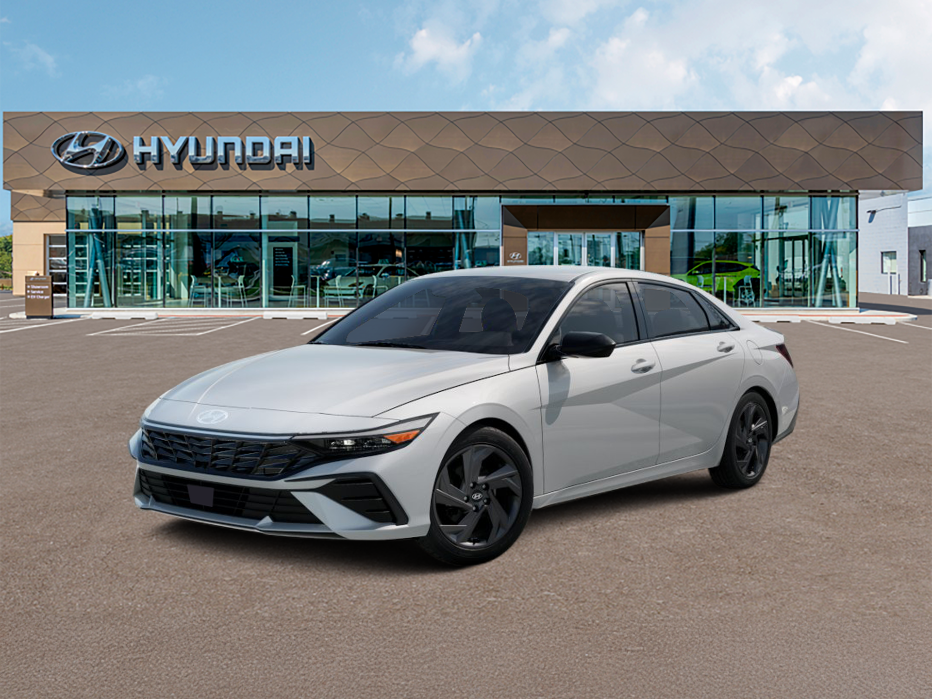 New 2026 Serenity White Hyundai SEL Sport Plus image 2