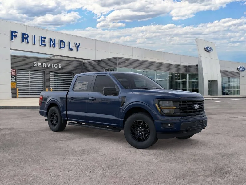 New 2026 Antimatter Blue Metallic Ford XLT image 7