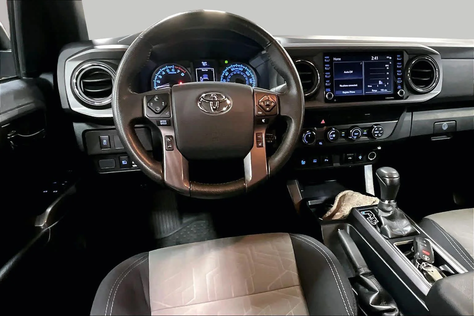 Used 2020 Silver Sky Metallic Toyota TRD Sport image 6