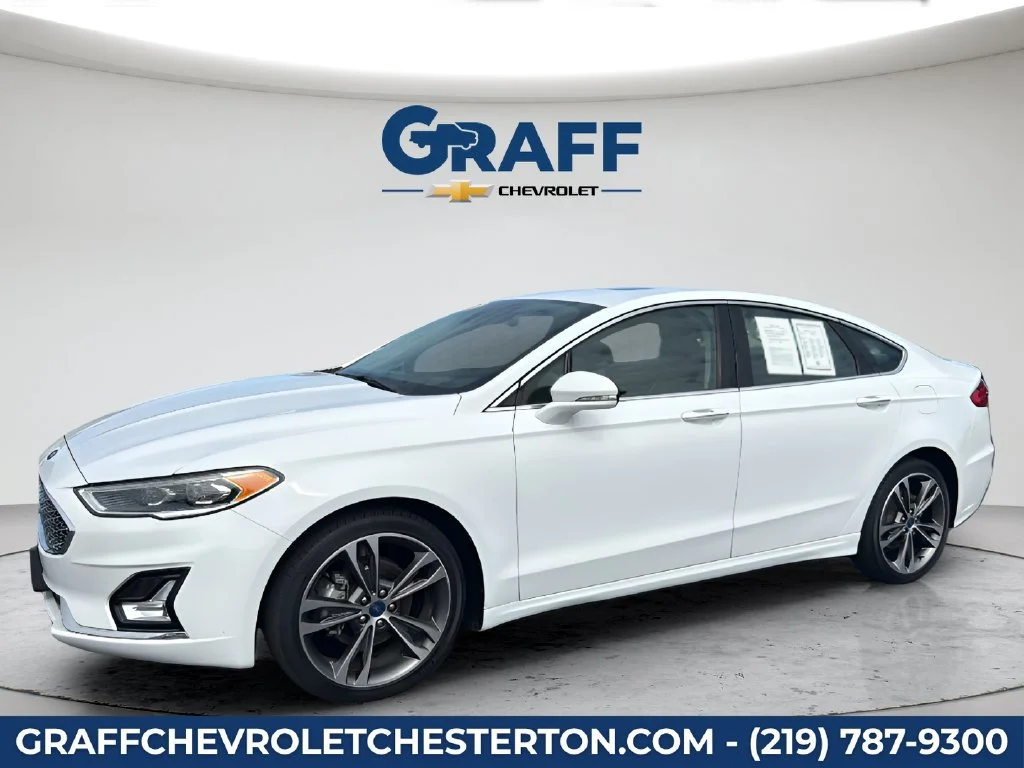 Used 2020 Ford Fusion Titanium with VIN 3FA6P0D96LR136738 for sale in Burns Harbor, IN
