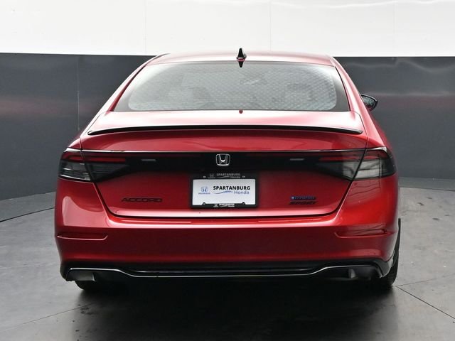 Certified Used 2026 Radiant Red Metallic Honda Sport-L Hybrid image 6
