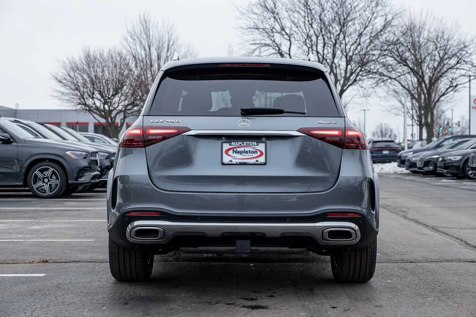 New 2026 Selenite Grey Metallic Mercedes-Benz GLE 450 image 4
