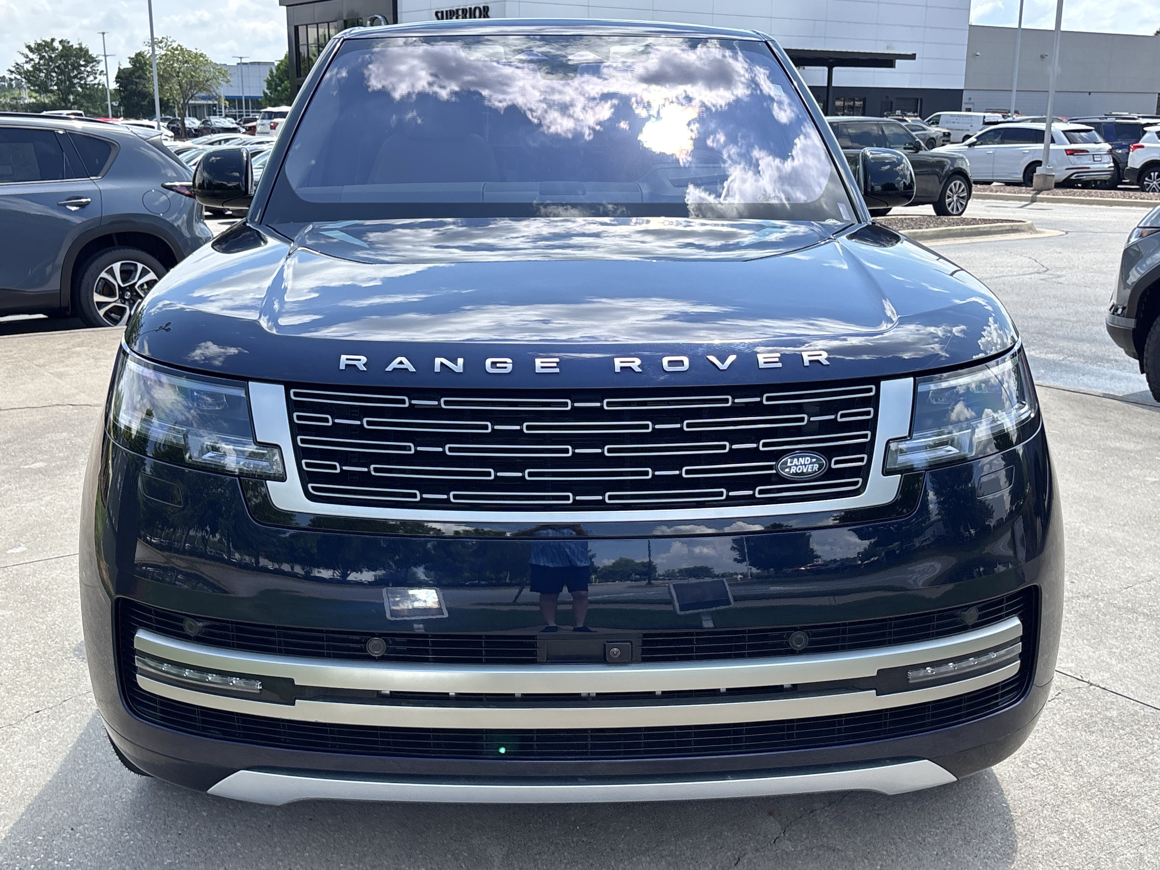 Used 2023 Portofino Blue Metallic Land Rover P400 SE AWD image 13