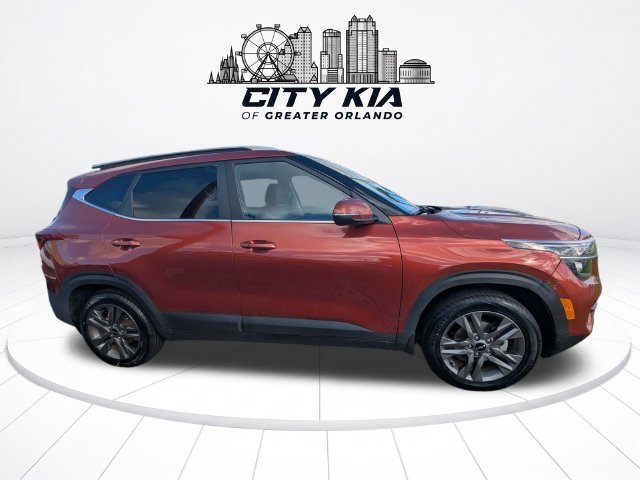 Certified Used 2023 Orange Kia S image 6