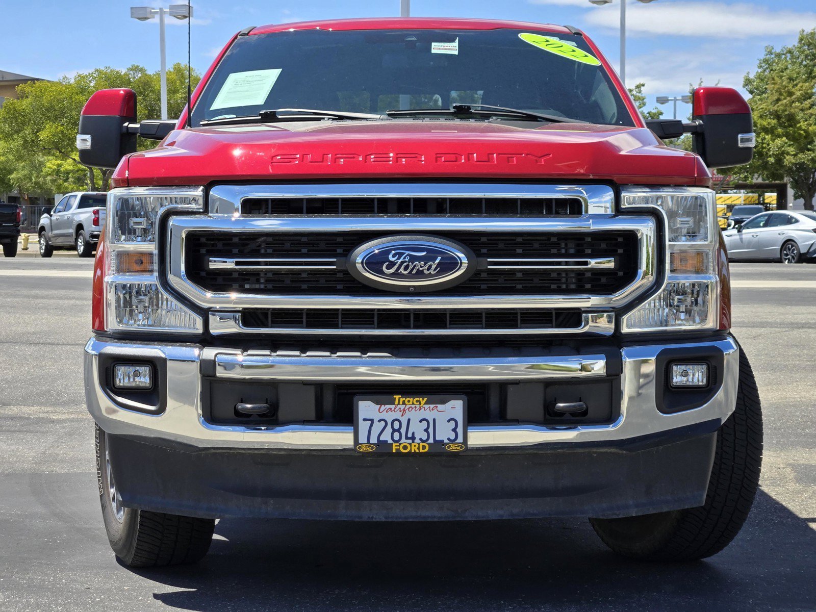 Certified Used 2022 Red Ford  image 2