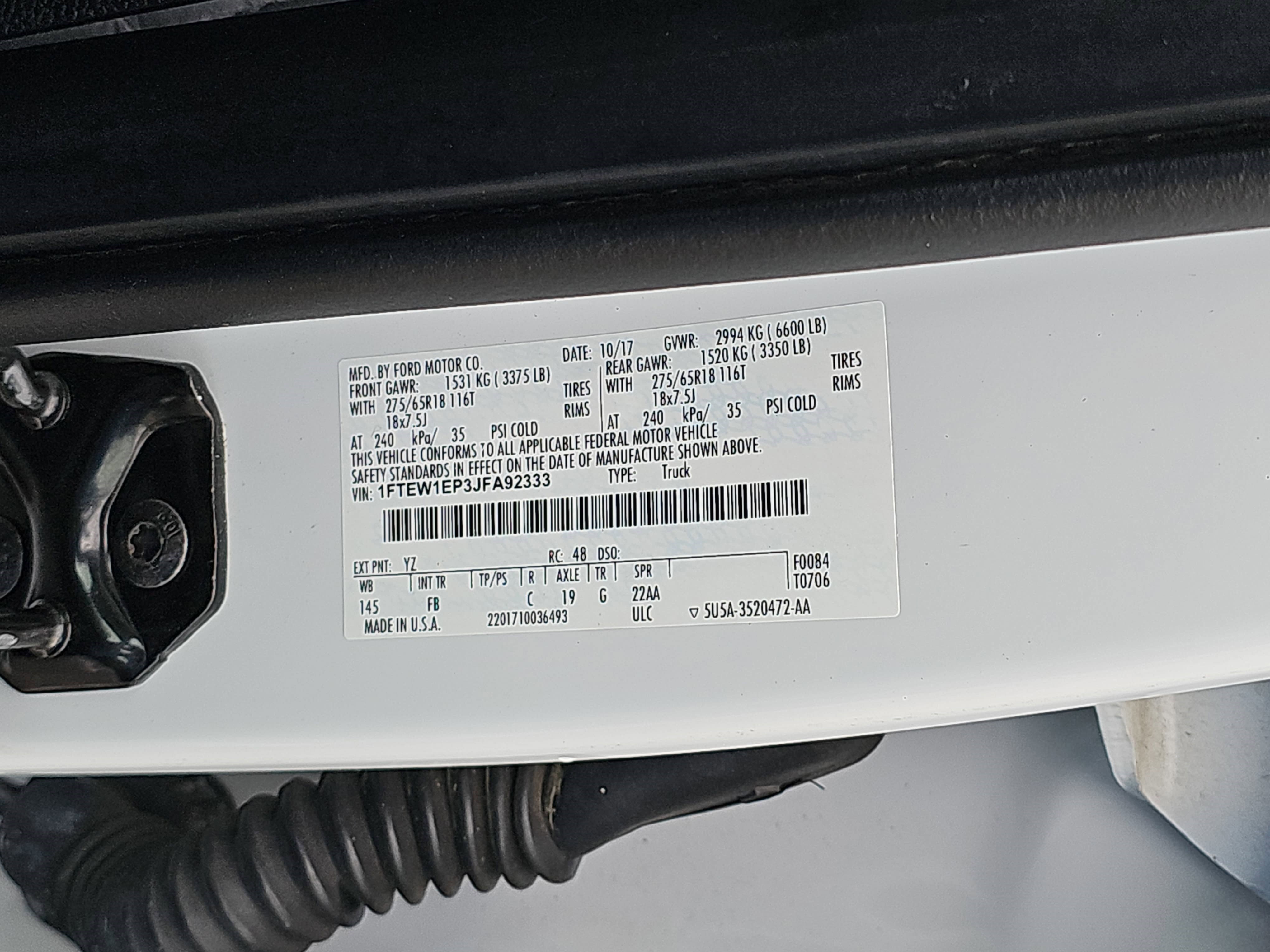 Used 2018 Oxford White Ford XLT image 35