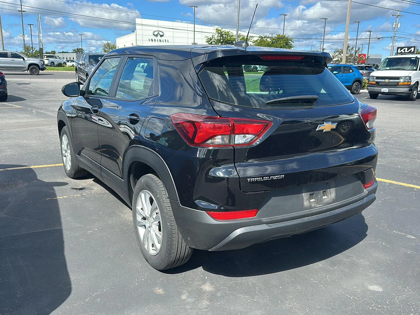 Used 2023 MOSAIC BLACK METALLIC Chevrolet LS image 4