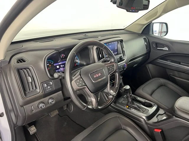 Certified Used 2021 Summit White GMC AT4 w/Leather image 12