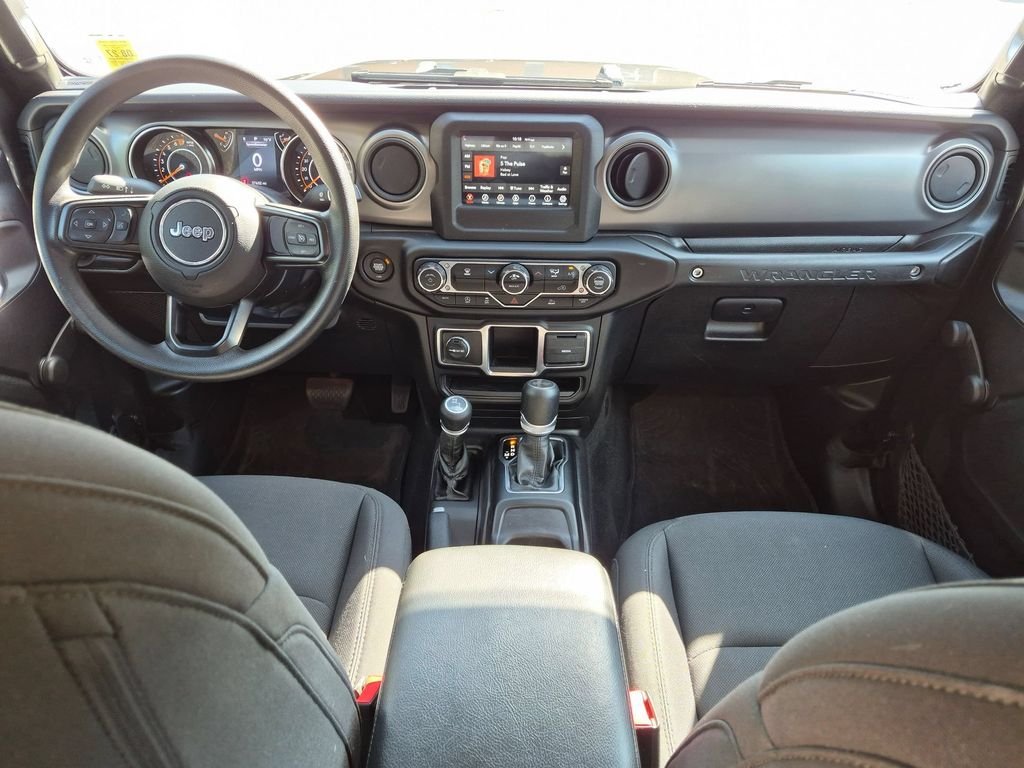 Used 2022 Gray Jeep Unlimited Sport image 19