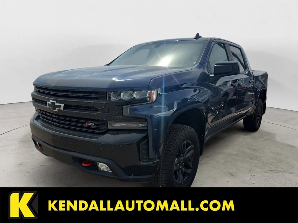 Used 2022 Northsky Blue Metallic Chevrolet LT Trail Boss image 1
