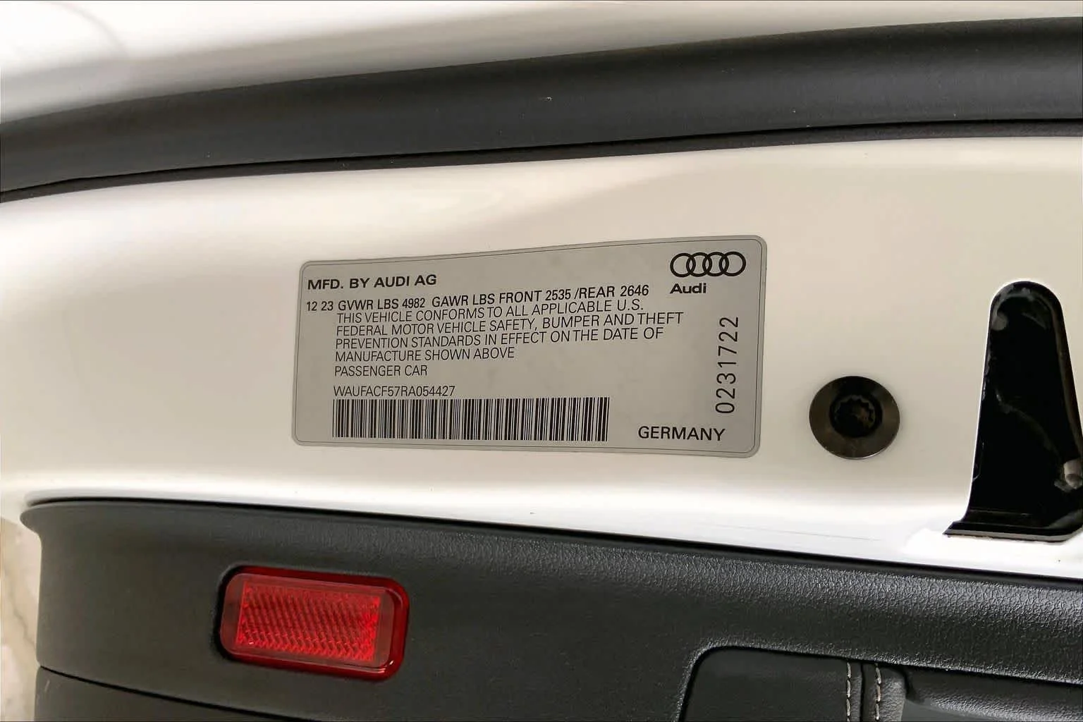 Used 2024 Arkona White Audi S line Premium Plus image 31