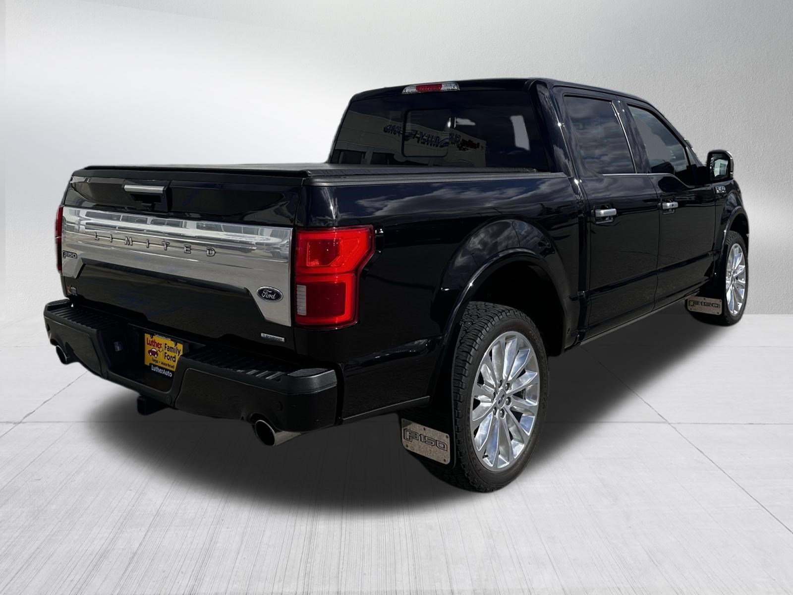 Used 2020 Agate Black Metallic Ford Limited image 7