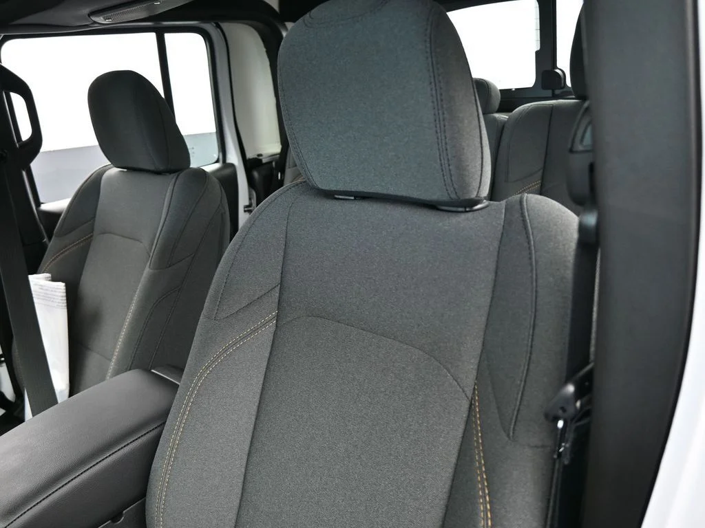 Used 2025 Bright White Clearcoat Jeep Sport image 14