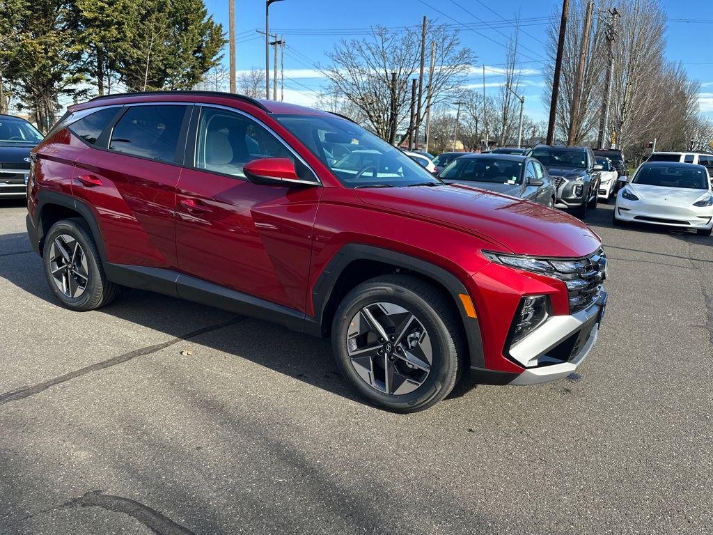 New 2026 Red Hyundai SEL AWD image 8