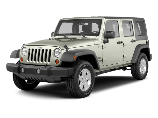 Used 2013 White Jeep Unlimited Rubicon image 1