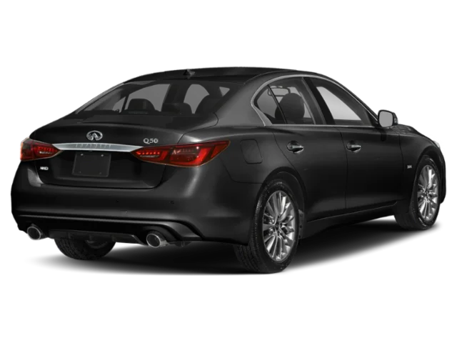 Used 2019 Black Obsidian (kh3) INFINITI 3.0T Luxe image 5